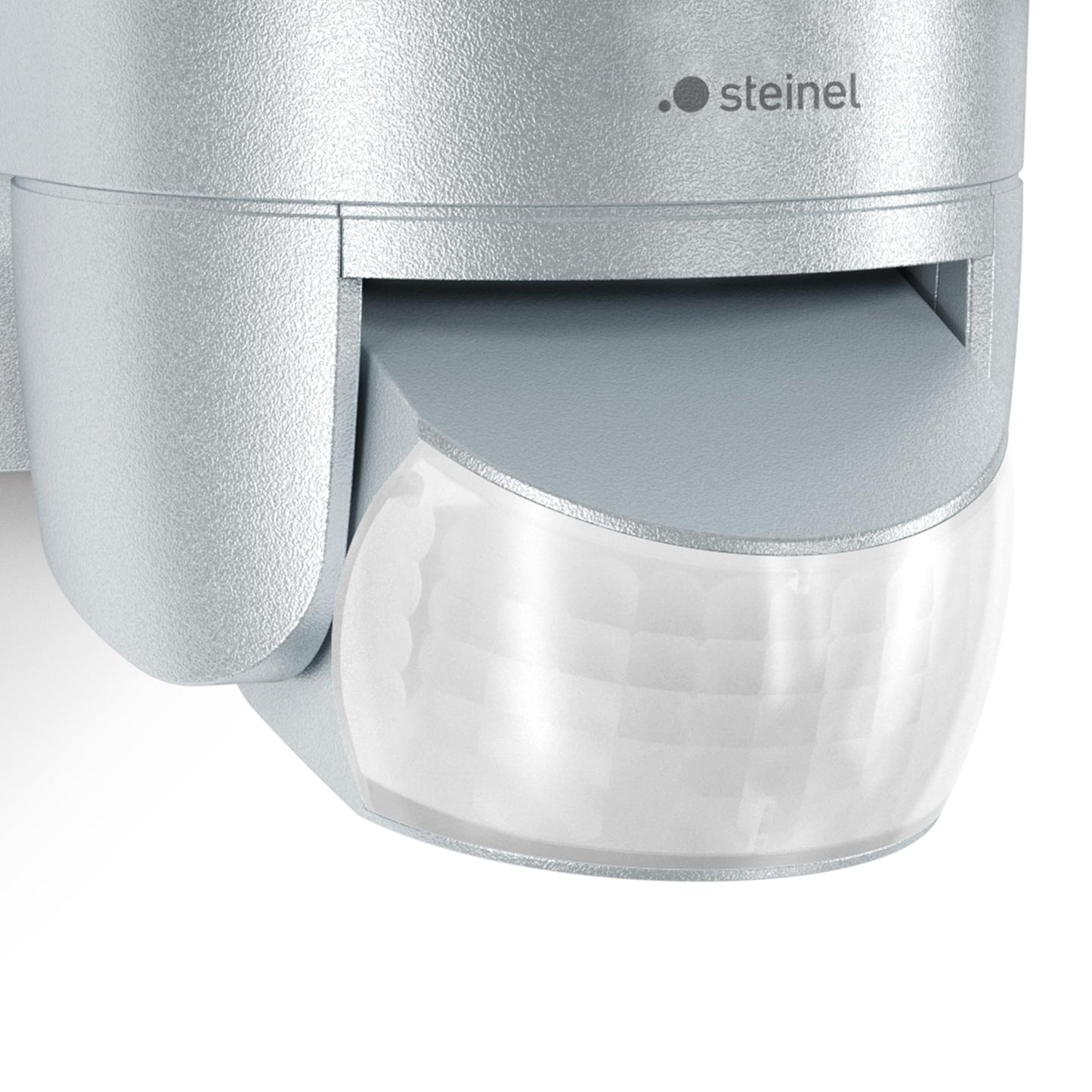 Steinel LED spotlight XLED Home 2 S silver, floodlight, swiveling, 13.7 W, 180° motion detector, 10 m range, 1550 lm - 033057
