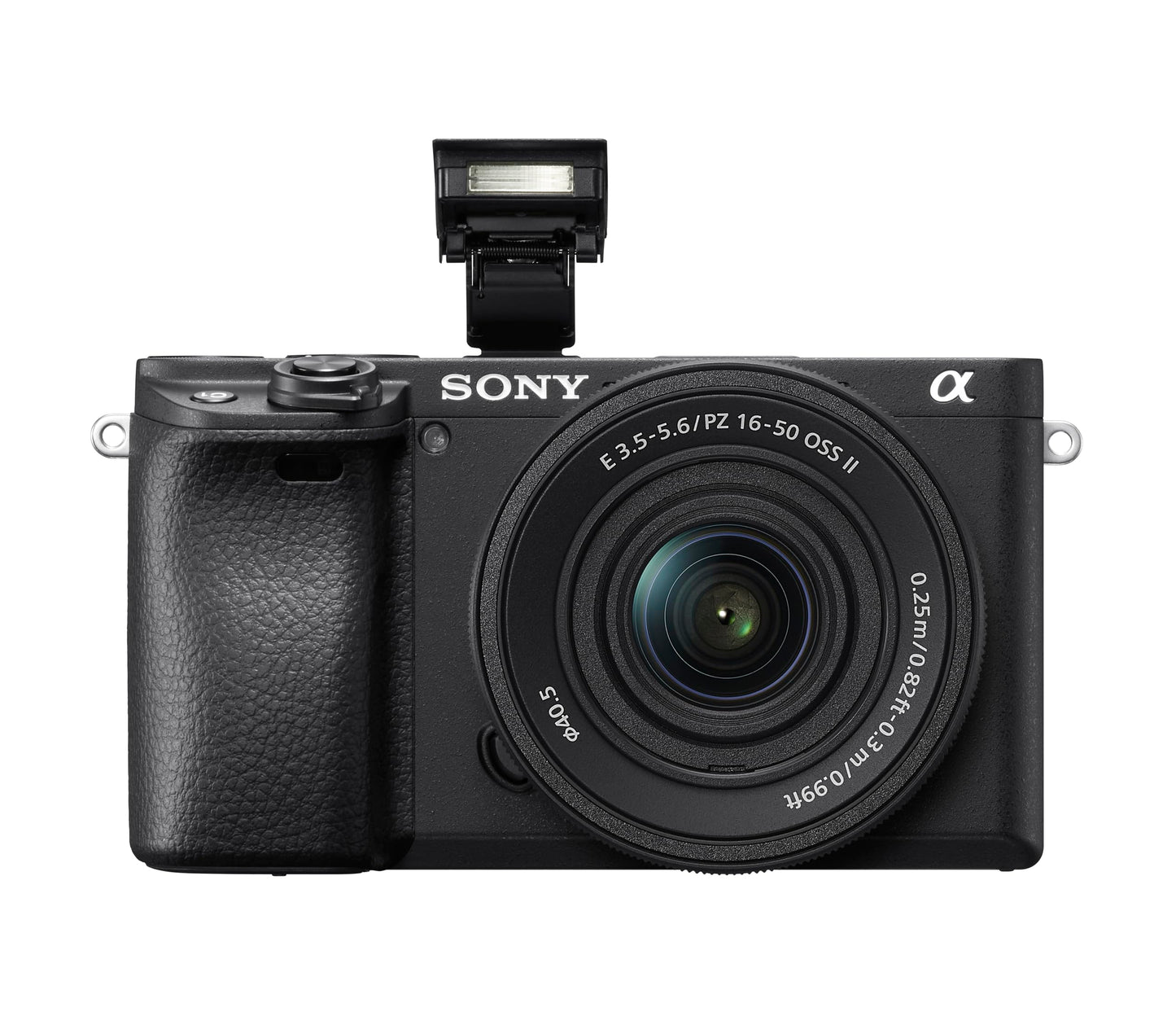 Sony Alpha 6400 APS-C Spiegellose Kamera mit 16-50mm Objektiv - ILCE6400AKB.CEC