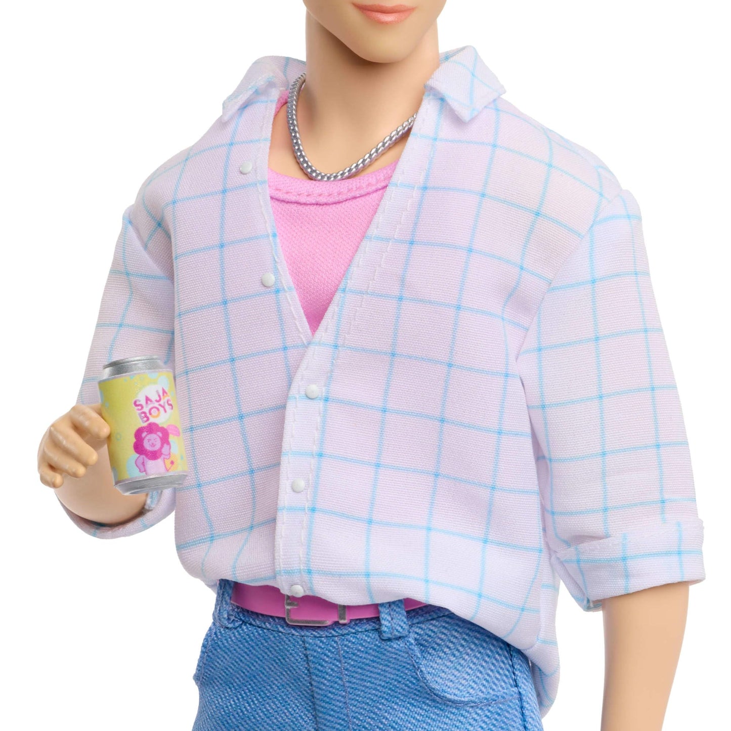 Mattel KPop Demon Hunters Saja Boys Jinu Fashion Doll in Soda Pop Stage Outfit with 2 Accessories Inspired by the Movie JRN38