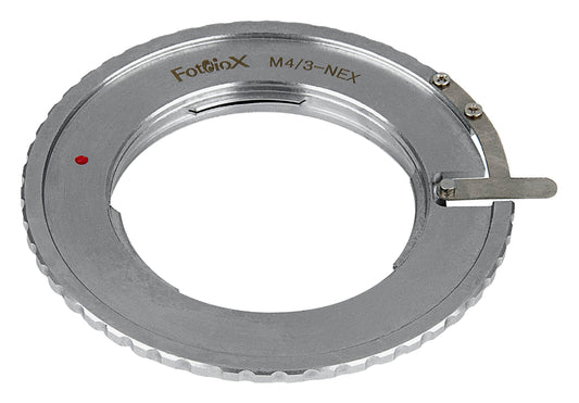 Fotodiox Lens Mount Adapter Compatible with Manual Focus Micro Four Thirds Mount Lenses on Sony E-Mount Cameras - MFT-SnyE