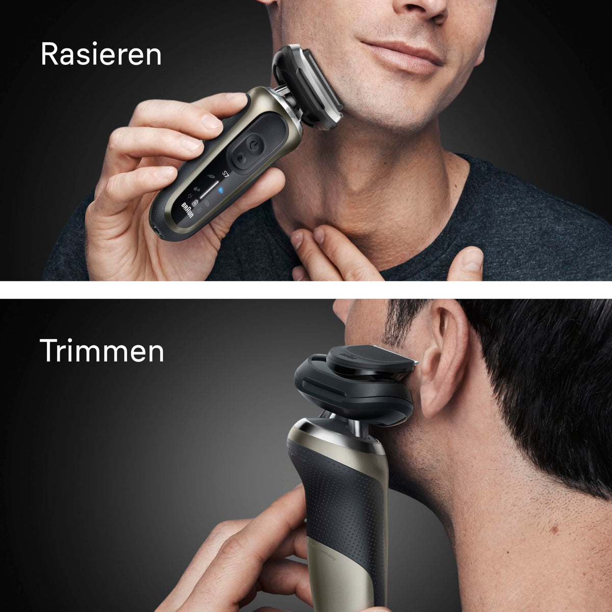 Braun Rasierer Herren Elektrisch Series 7, 72-C7200cc, Gold