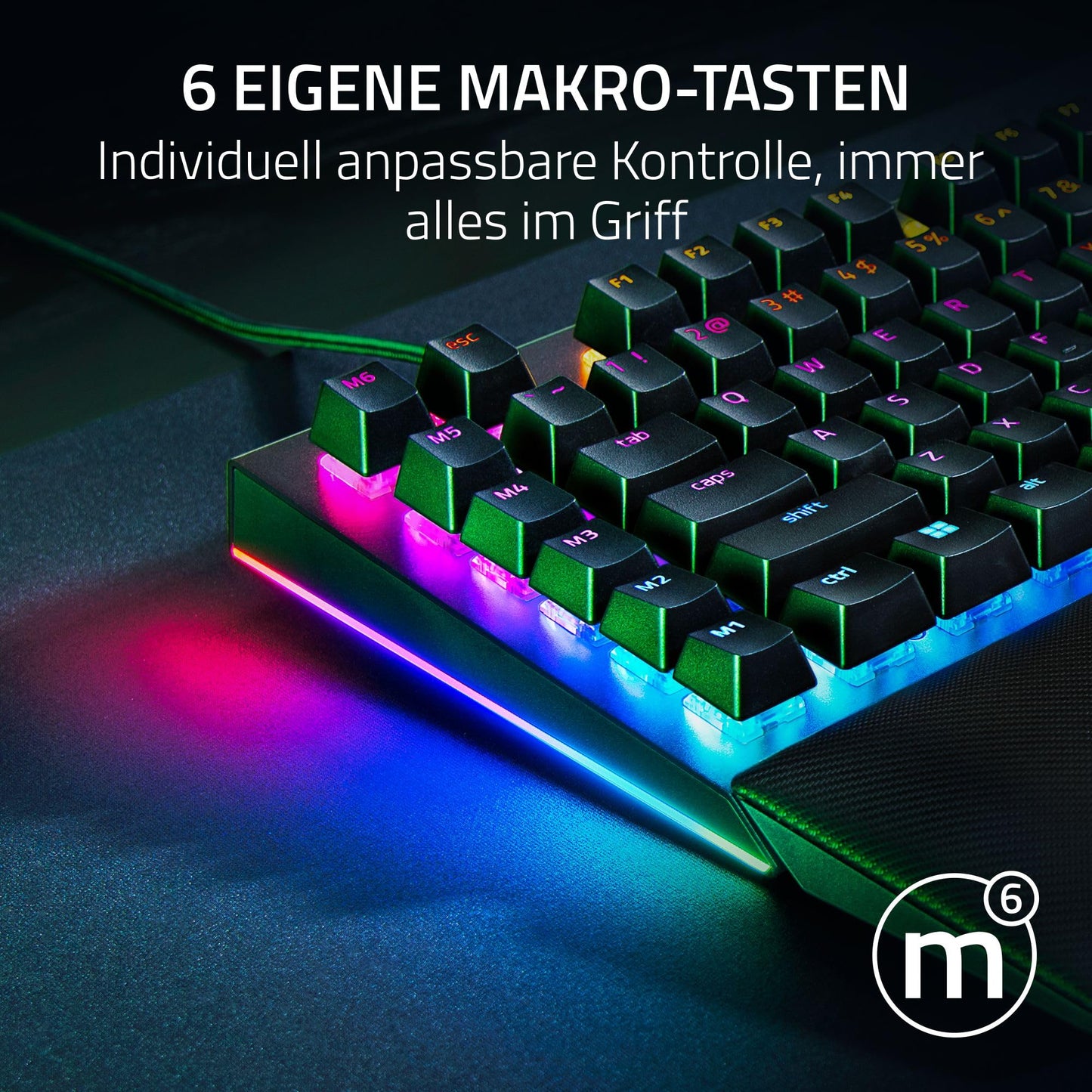 Razer BlackWidow V4 Green Switch (RZ03-04690100-R3M1)