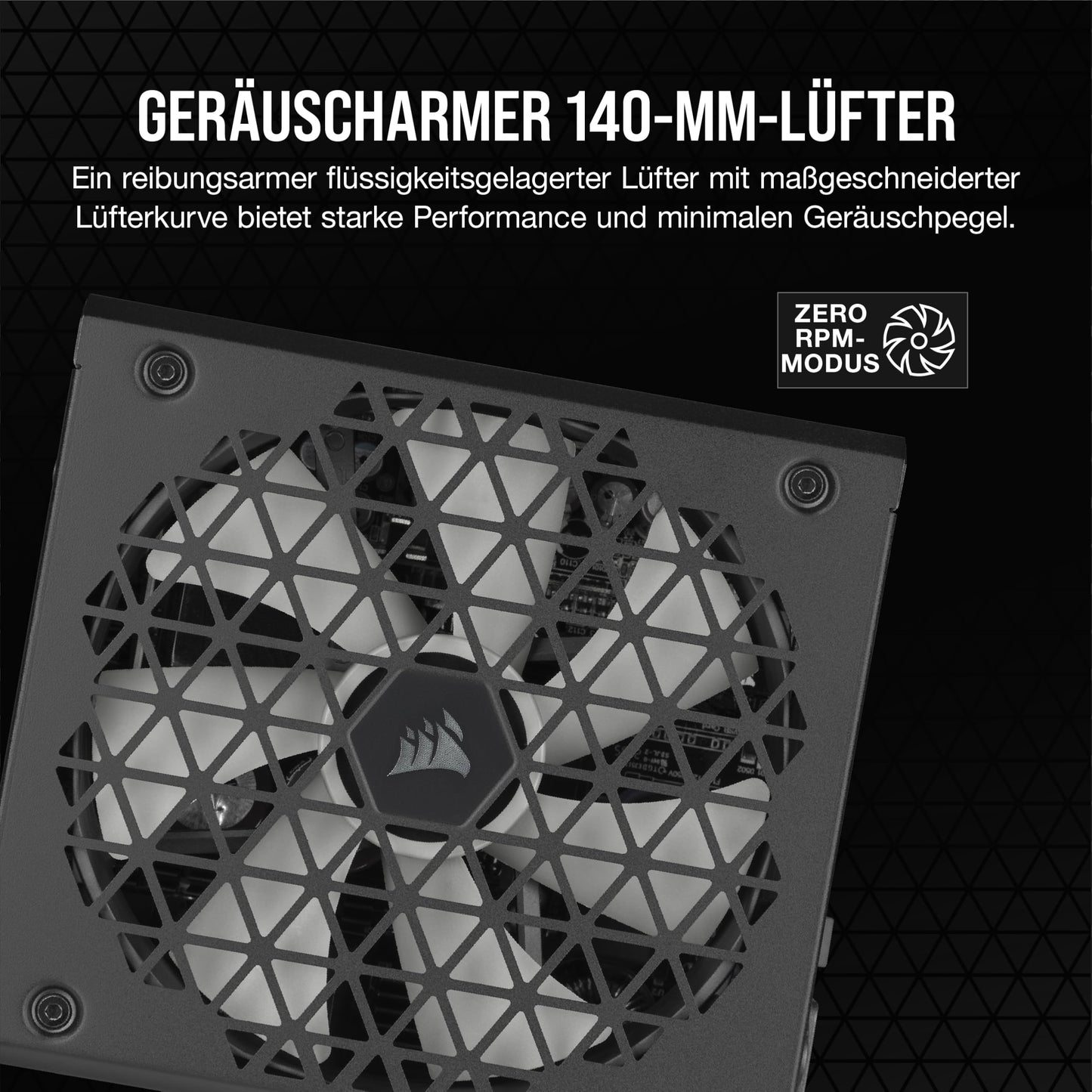 Corsair RM750x SHIFT Fully Modular ATX Power Supply - Modular Side Interface - ATX 3.1 & PCIe 5.1 Compatible - Zero Speed Fan Mode - 105°C Capacitors - 80 PLUS Gold Efficiency - Black - CP-9020251-EU