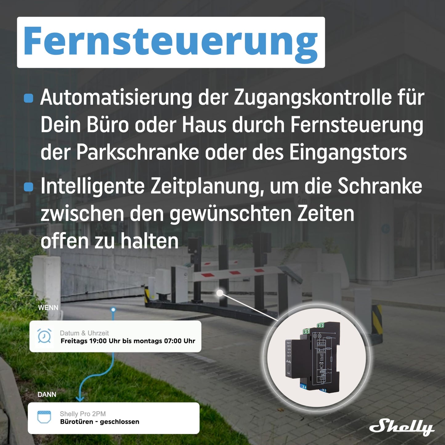 Shelly Pro 2PM | WLAN & LAN 2-channel smart relay switch with current measurement - 25A | Home automation | Compatible with Alexa & Google Home | iOS Android App | Remote control | No hub required - 3800235268032