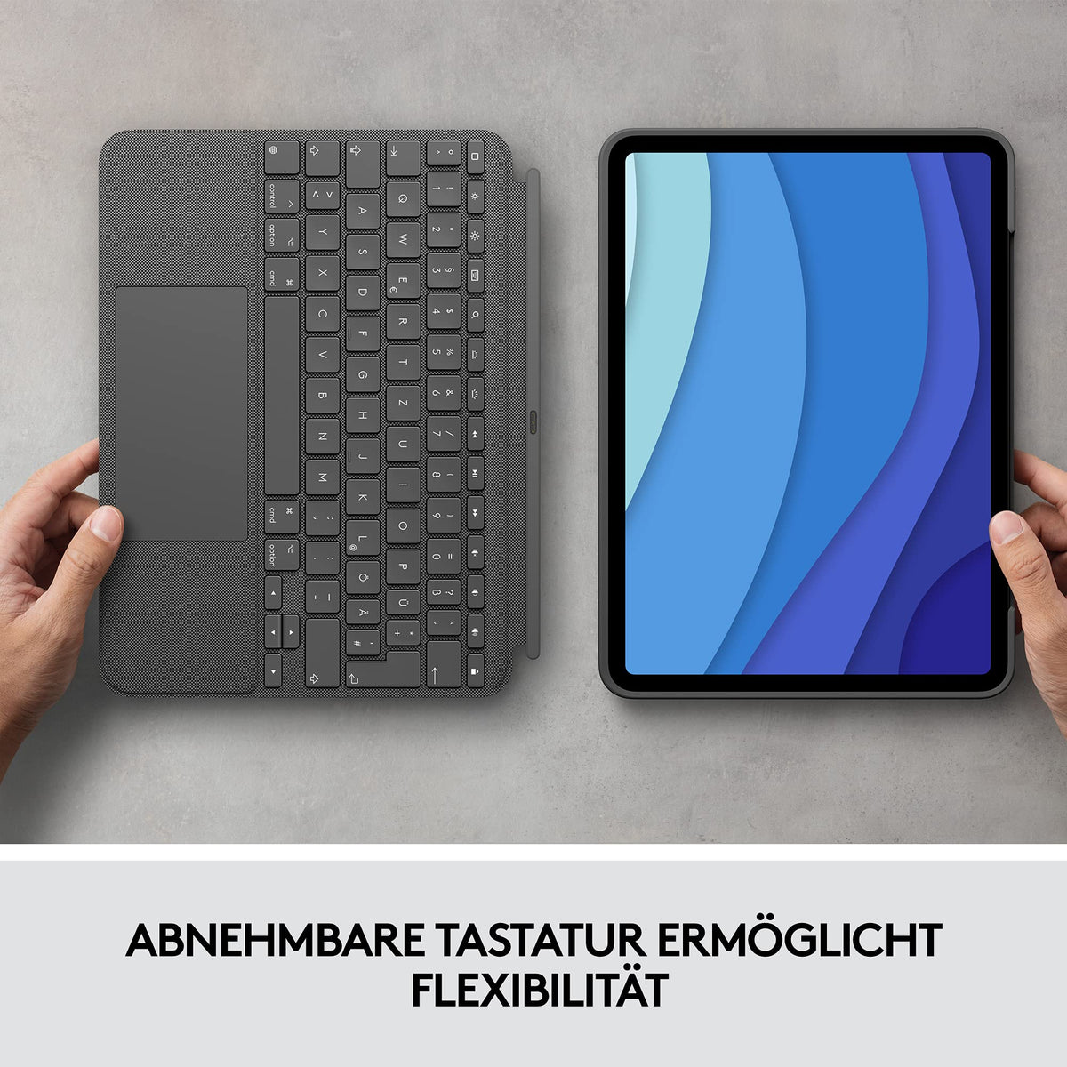 Logitech Combo Touch Keyboard Case for iPad Pro 11 inch - 920-010142