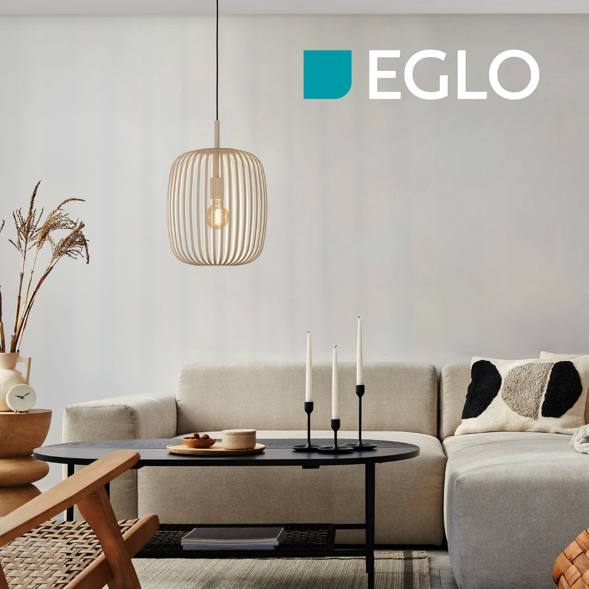 EGLO Pendant Lamp Romazzina, Dining Table Pendant Light 1-bulb - 900496