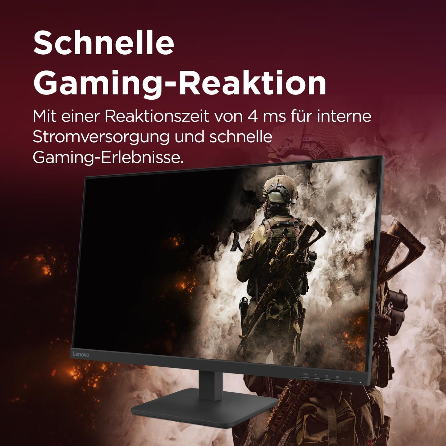 Lenovo L27-41 | Monitor | 27'' Full HD | 100Hz | IPS | HDMI 1.4 | VGA - 67DBKAC1EU