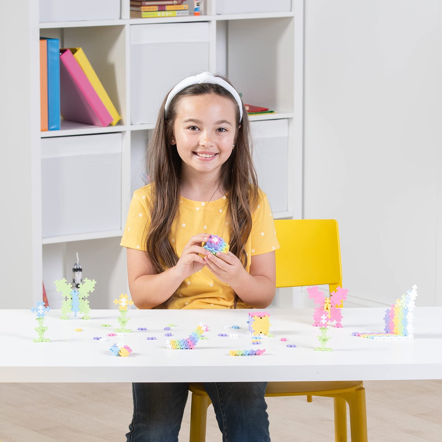 Plus-Plus Mini Pastel 600 pieces, creative building block construction toy child 52132 - 03312