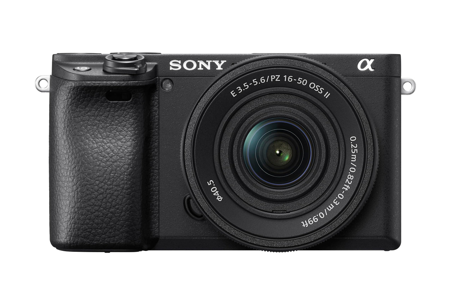 Sony Alpha 6400 APS-C Spiegellose Kamera mit 16-50mm Objektiv - ILCE6400AKB.CEC