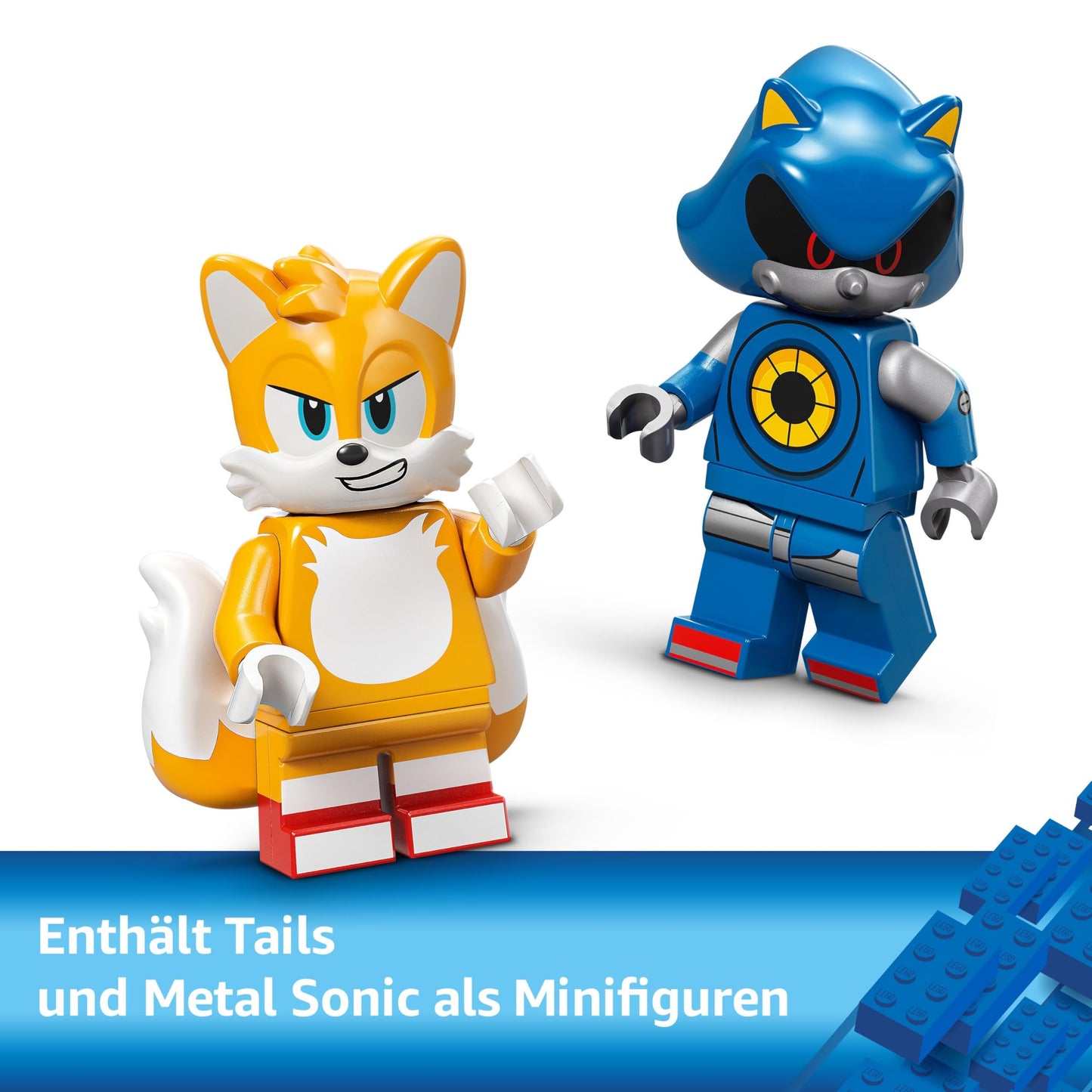 LEGO Sonic the Hedgehog Cyclone vs. Metal Sonic - toy mech to collect with 2 video game minifigures - gift idea for boys and girls aged 8 and up & teenager gaming fans 77002