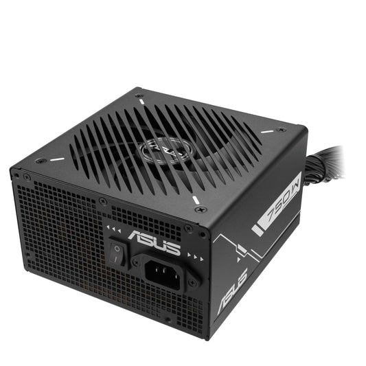ASUS Prime 750W Bronze power supply (750 watts, for all-round PCs and gaming PCs, 80 Plus Bronze certification, fan with double ball bearings, 6 year guarantee, black) - 90YE00Y0-B0NA00
