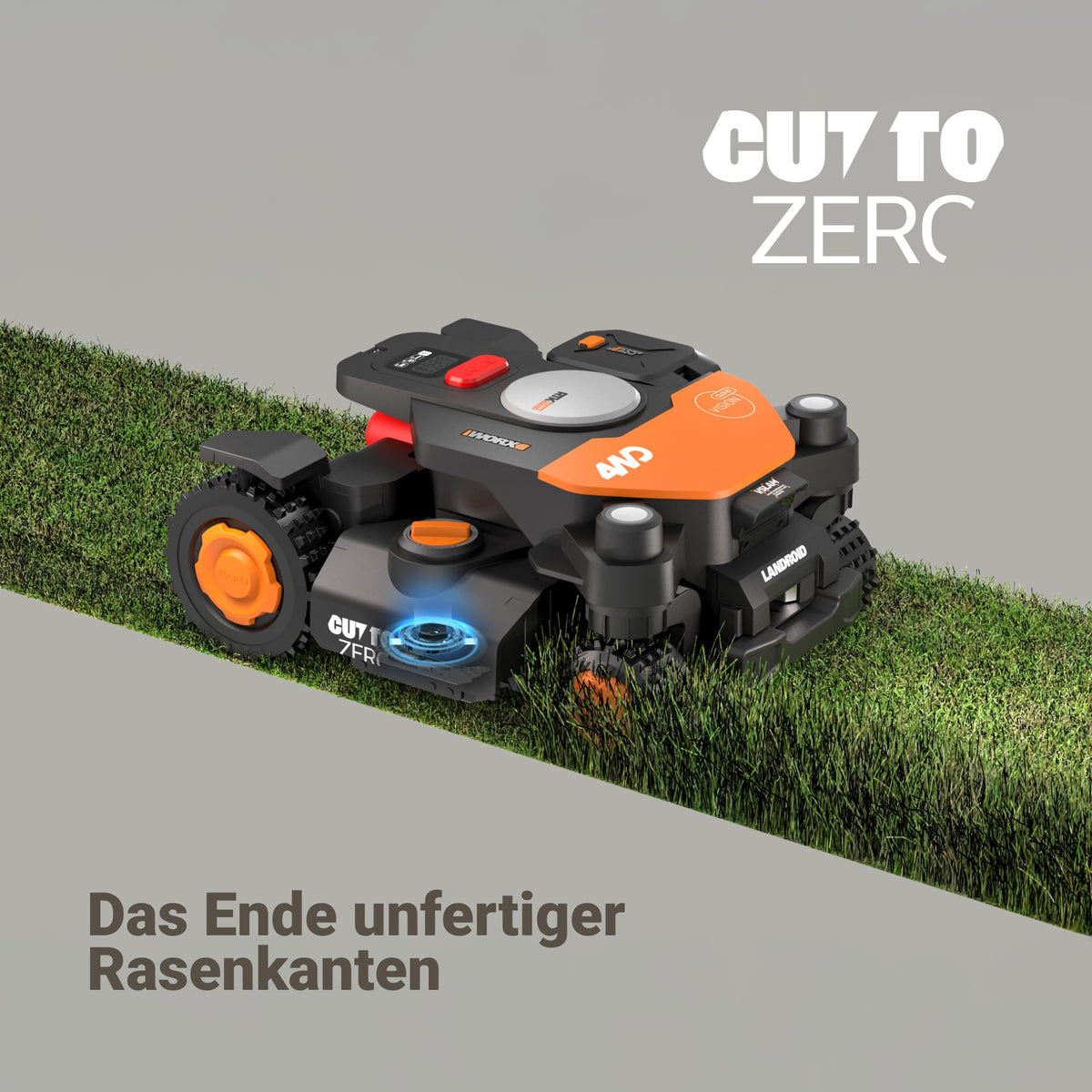 WORX WA0928 Cut-to-Zero Edge Cutting Module for Vision Cloud 4WD Models