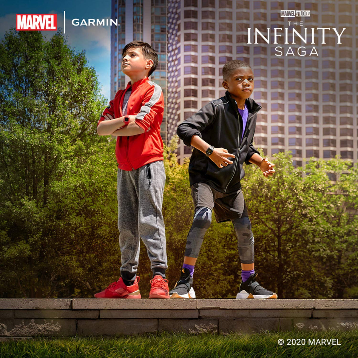 Garmin vívofit jr. 3, Activity Tracker for Kids, Marvel Black Panther - 010-02441-10