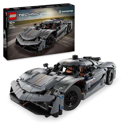 LEGO Technic 42173 Hypercar Koenigsegg Jesko Absolute Gray Building Set