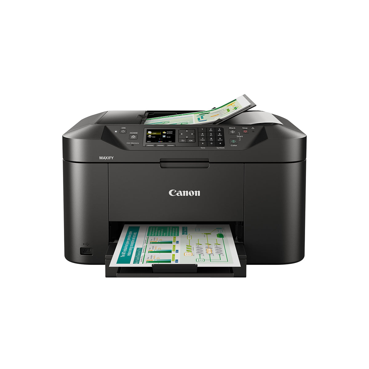 Canon MAXIFY MB2150 Inkjet Multifunction Printer, Color Printer, Wi-Fi - 0959C006