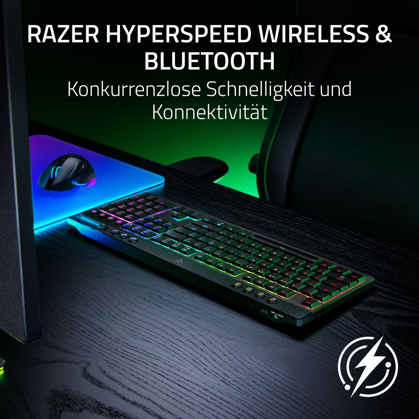 Razer BlackWidow V4 Low-Profile HyperSpeed (RZ03-05270800-R3M1)