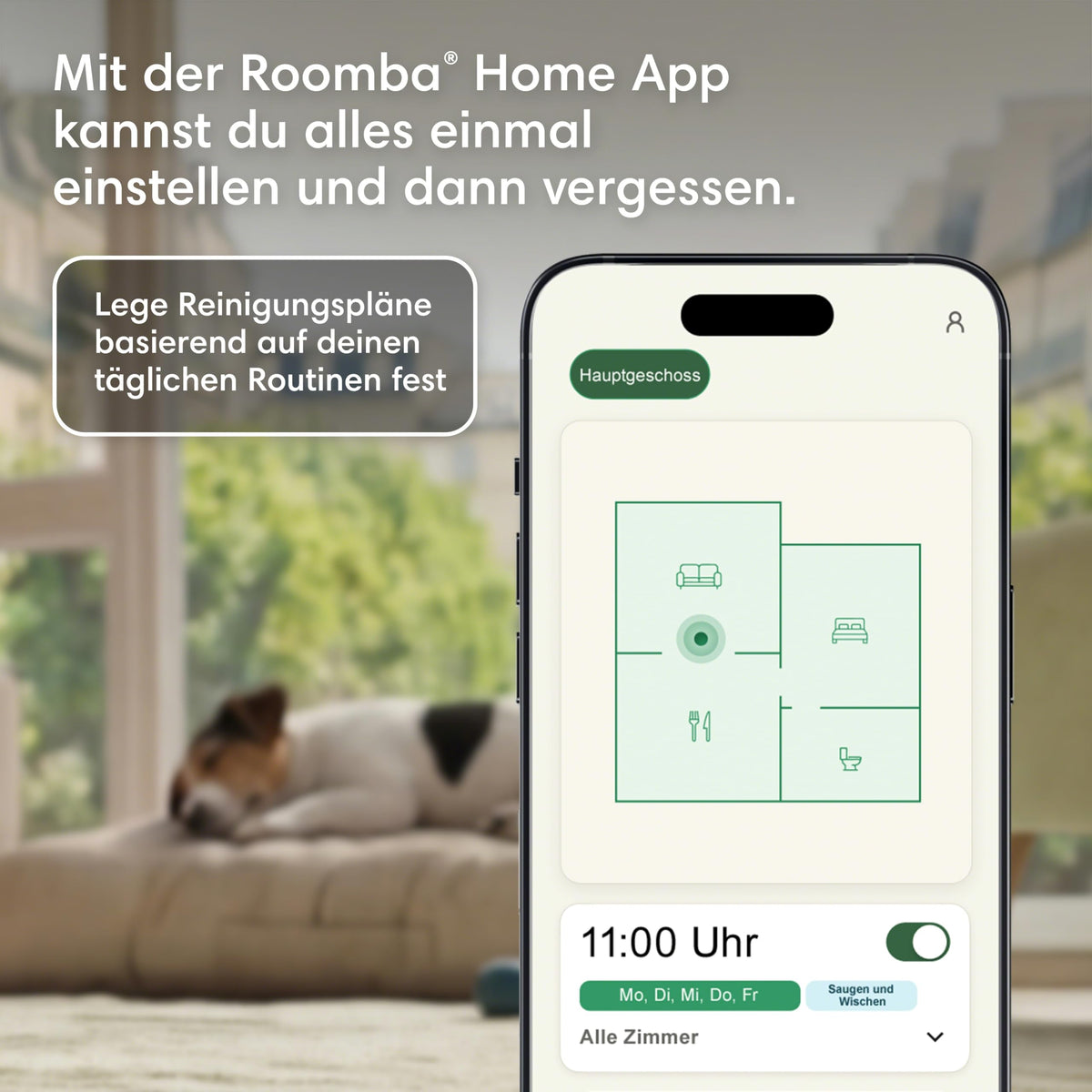 iRobot Roomba Plus 415 Saugroboter, AutoWash Basis, Rotierende Wischtücher - G285040