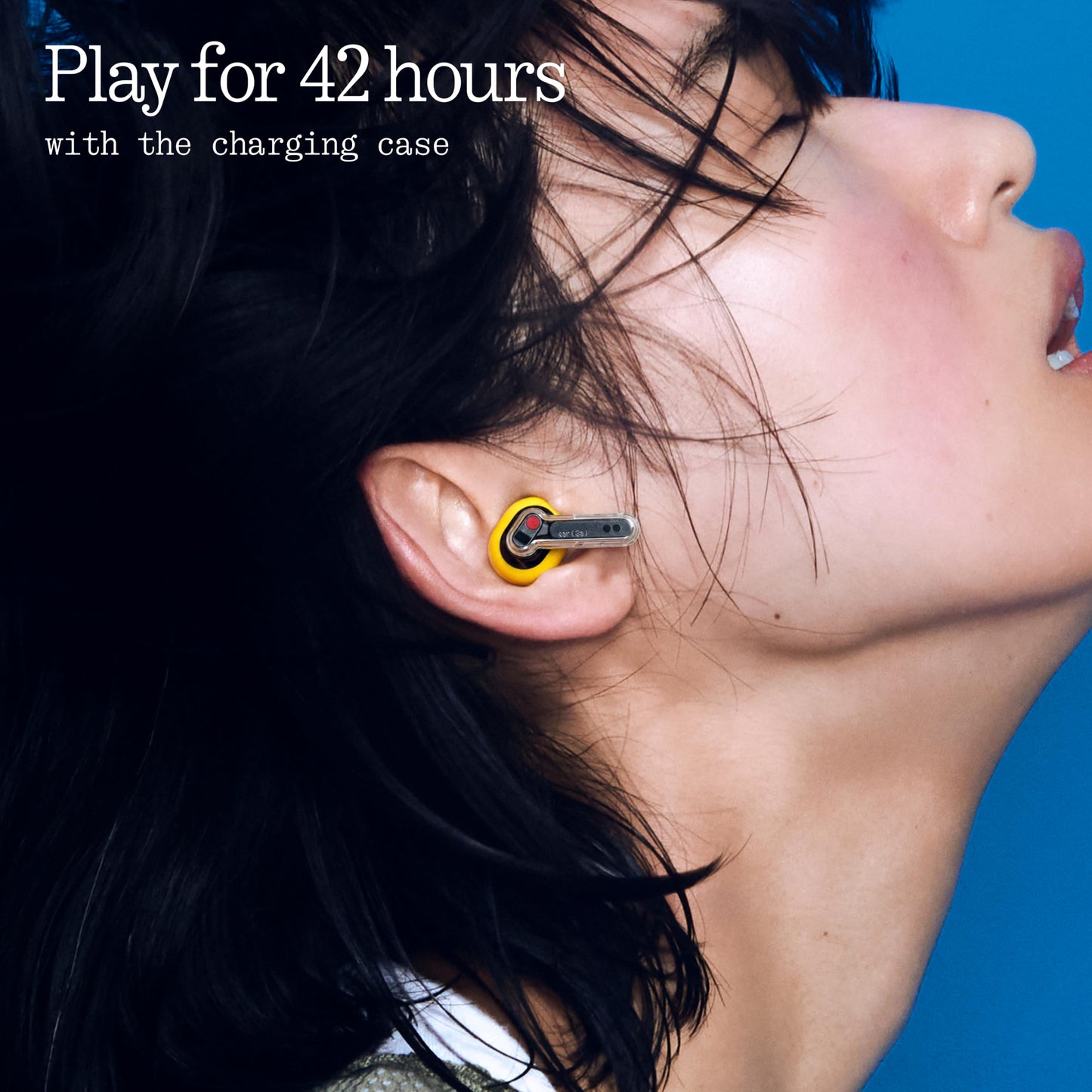 Nothing Ear (3a) sound-balancing earbuds, 45dB Hybrid ANC, high-resolution audio with 12mm dynamic bass boost, 6 microphones for clear calls and recordings