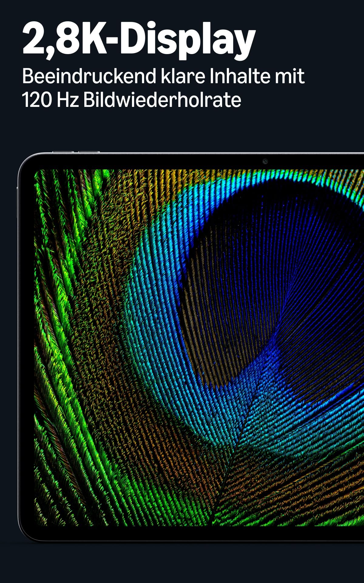 Noul tablet Amazon Alexa 12 Pro, 8 GB RAM, 128 GB, display strălucitor de 12 inch cu 2,8K, baterie pentru întreaga zi, cu Google Play, dezvoltat pentru Alexa+, culoare grafit. - SP24NE