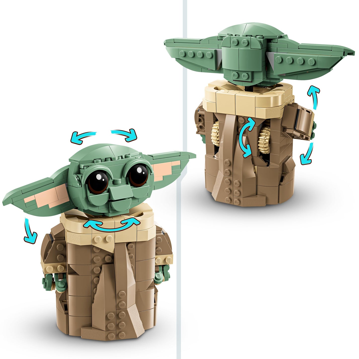 LEGO Star Wars 75403 Grogu in his repulsor cradle from The Mandalorian - collectible minifigure - model for building, playing and displaying - home decoration - gift for boys and girls aged 10 and over