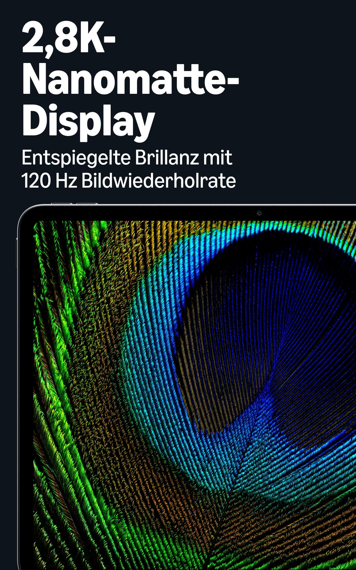 Noul tablet Amazon Alexa 12 Pro, 8 GB RAM, 128 GB, display Nanomatte de 12 inch cu 2,8K, baterie pentru întreaga zi, cu Google Play, dezvoltat pentru Alexa+, culoare grafit. - SP24NE