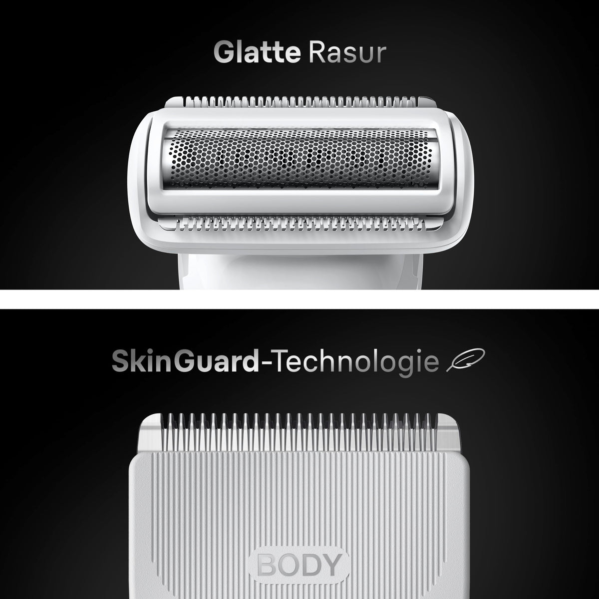 Braun Bodygroomer Series 7, aparat de ras corporal fără fir pentru bărbați, BG7555, gri
