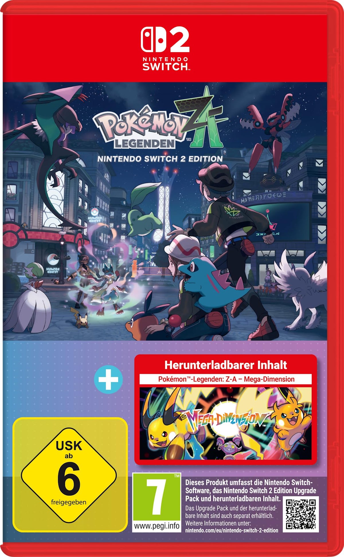 Pokémon Legends: Z-A - Nintendo Switch 2 Edition + Mega Dimension