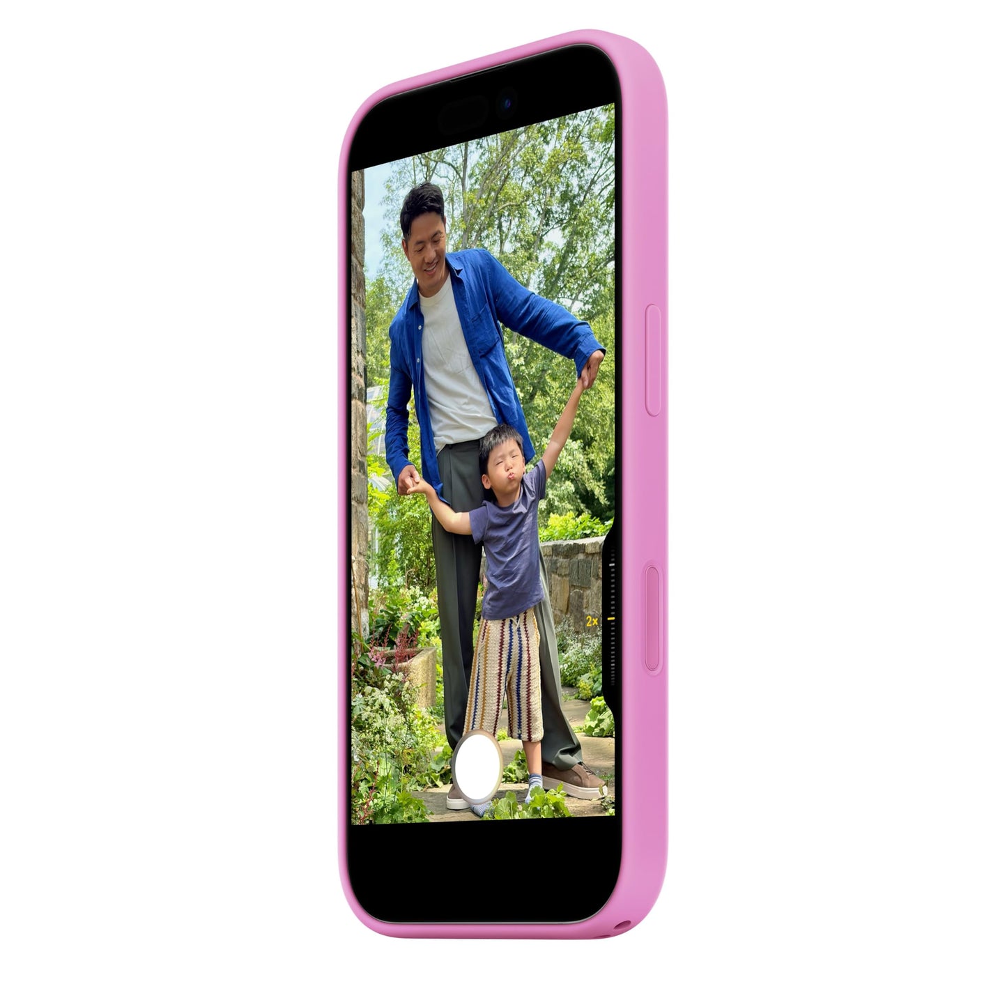 Apple iPhone 17 Silicone Case with MagSafe - Bright Lavender  - MHVT4ZM/A