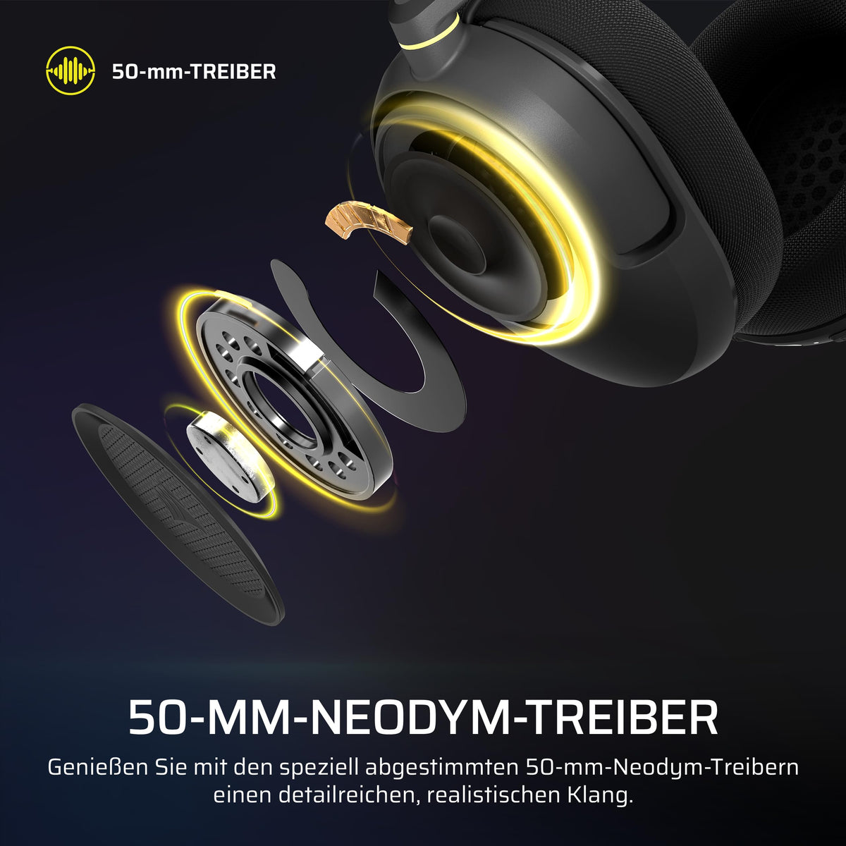 Corsair HS35 v3 Wireless Gaming-Headset cu microfon – Negru - CA-9011401-WW