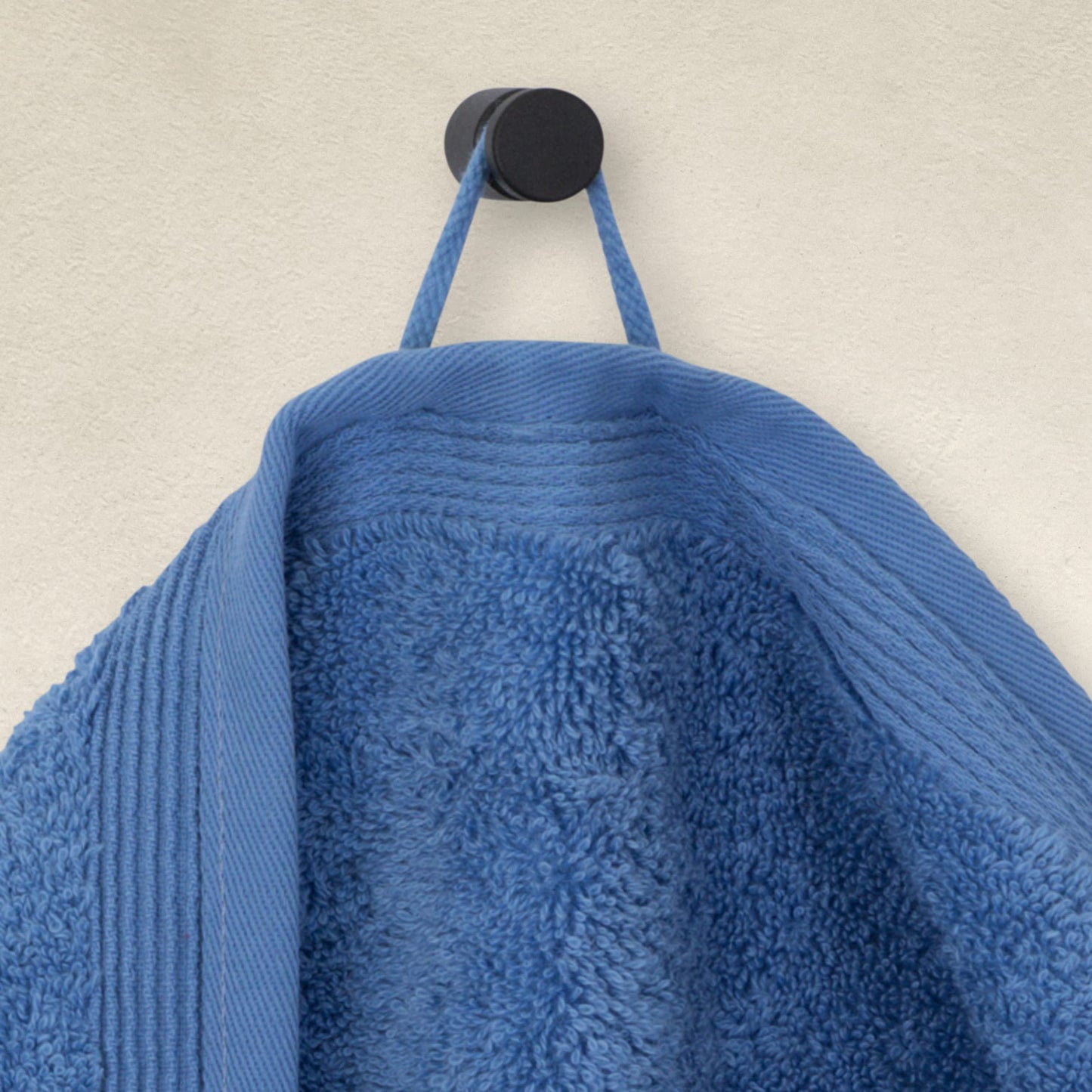 Möve Superwuschel bath towel 100 x 160 cm made of 100% cotton, cornflower - 017258775-100160-410