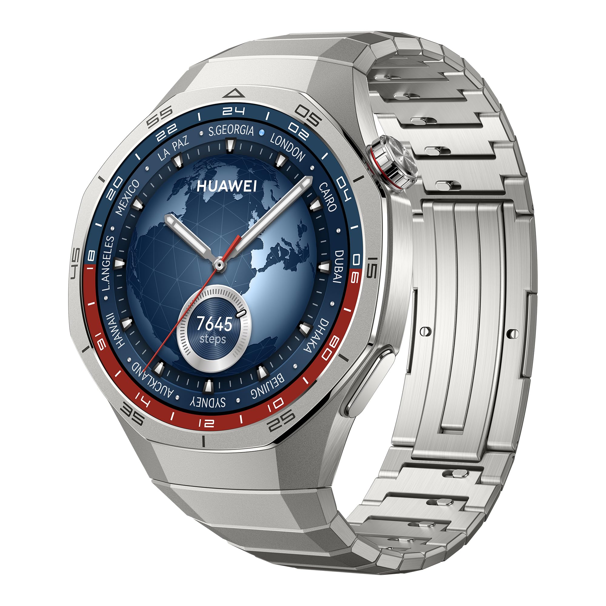 HUAWEI Watch GT 5 Pro Smartwatch, GPS, Health Watch with ECG, Sports Data Analysis for Runners & Cyclists, Up to 14 Days Battery Life, Bluetooth Calls, for iOS & Android, 46mm, Titanium