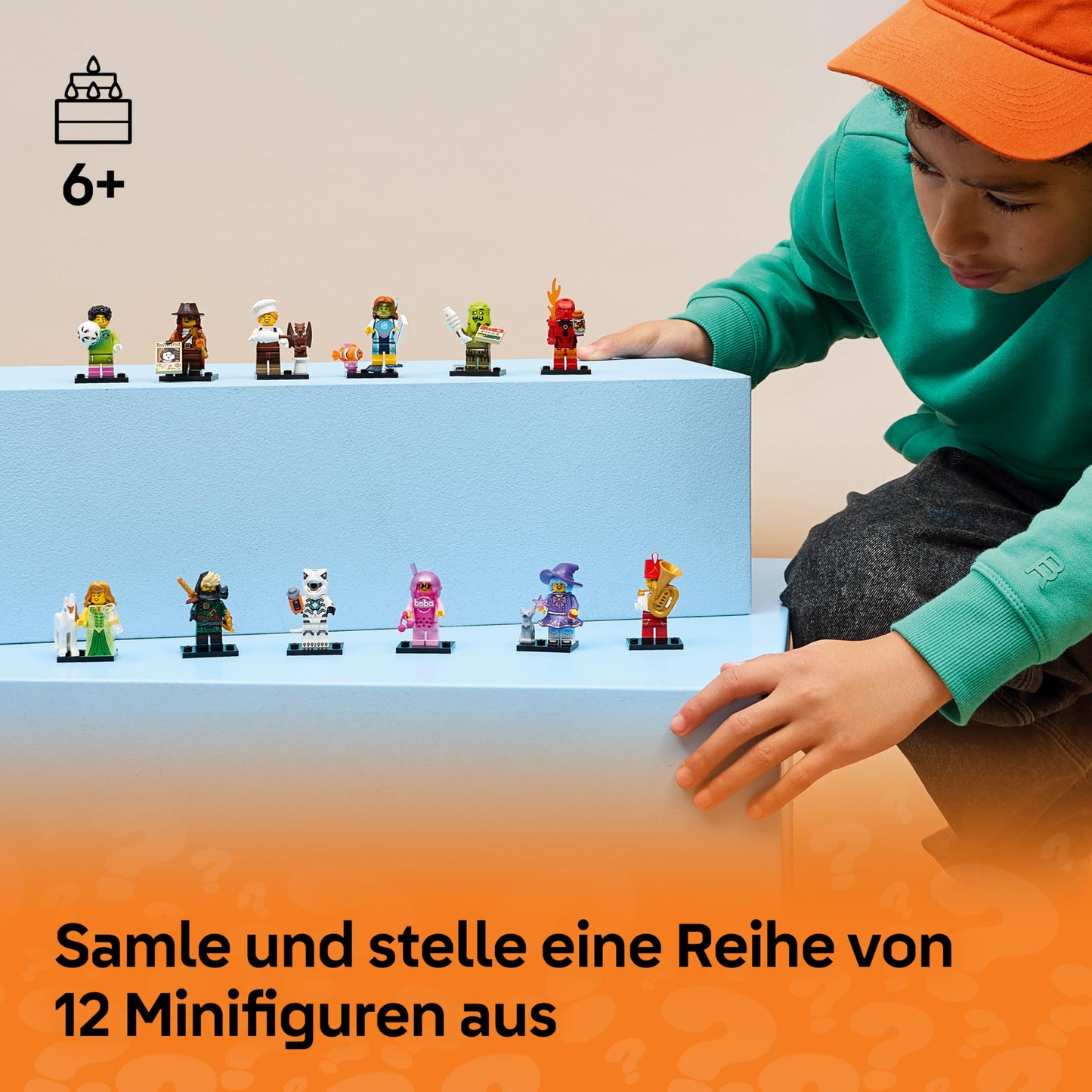 LEGO Minifigures Series 29 - surprise box with 1 of 12 collectible figures - figures including goalkeeper & unicorn elf - party bag for boys and girls aged 6 and over - 71052