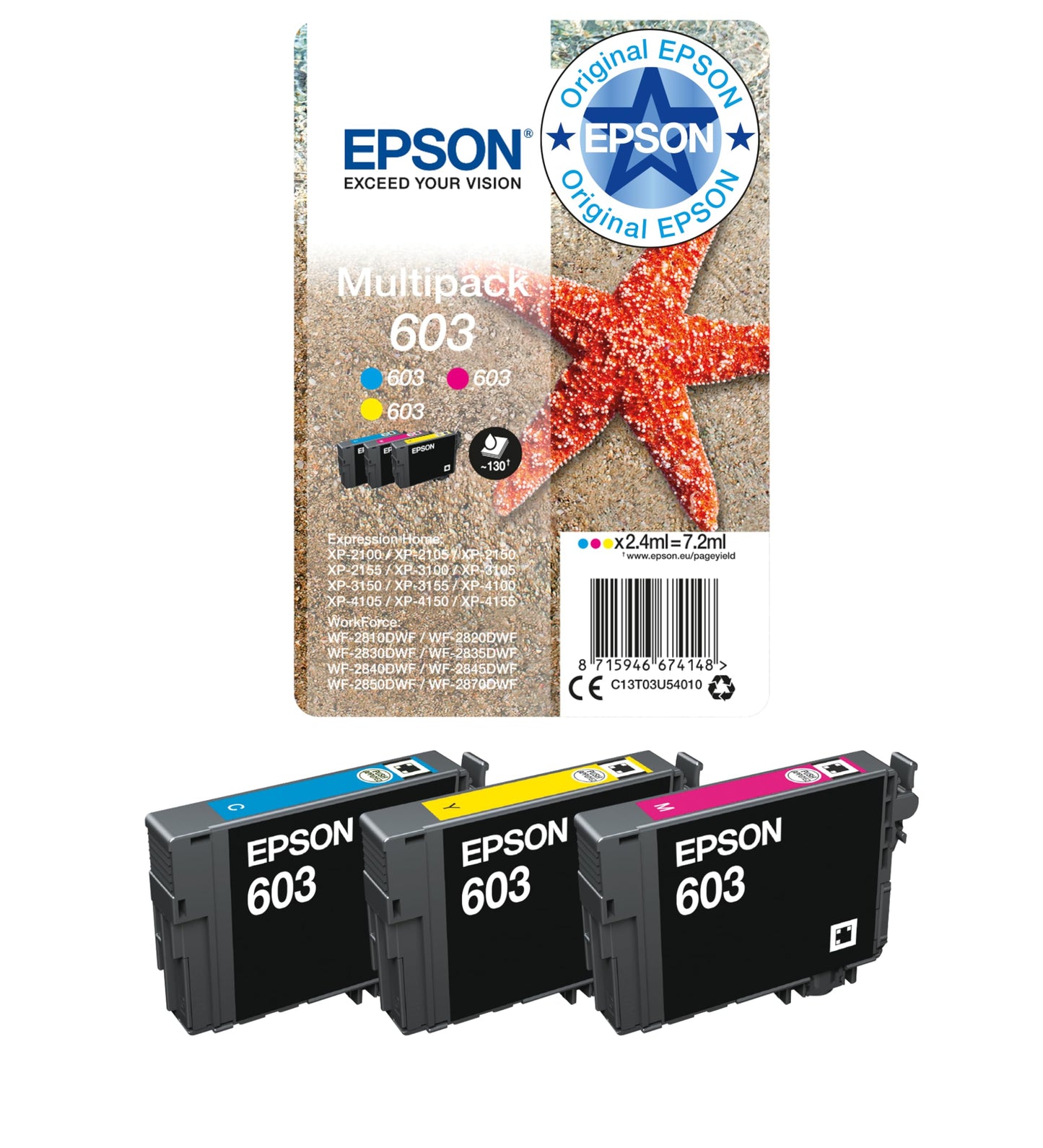 Epson 603 Multipack (C13T03U54010)