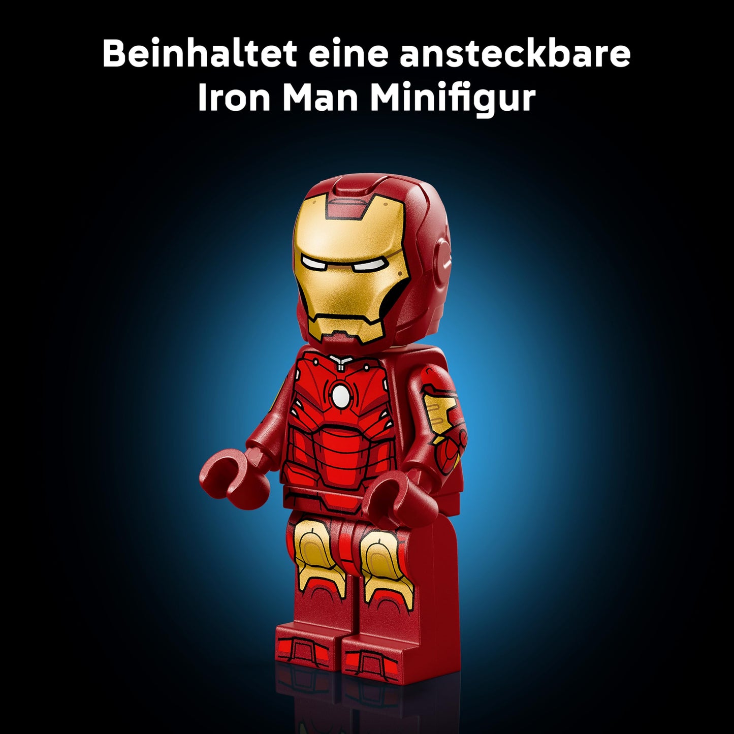 LEGO | Marvel Iron Man Mark 3 Collector's Edition - Avengers Building Set for Adults - Model Building with Minifigure, Stand and Nameplate - Creative Gift for Men, Women and All Fans - 76344