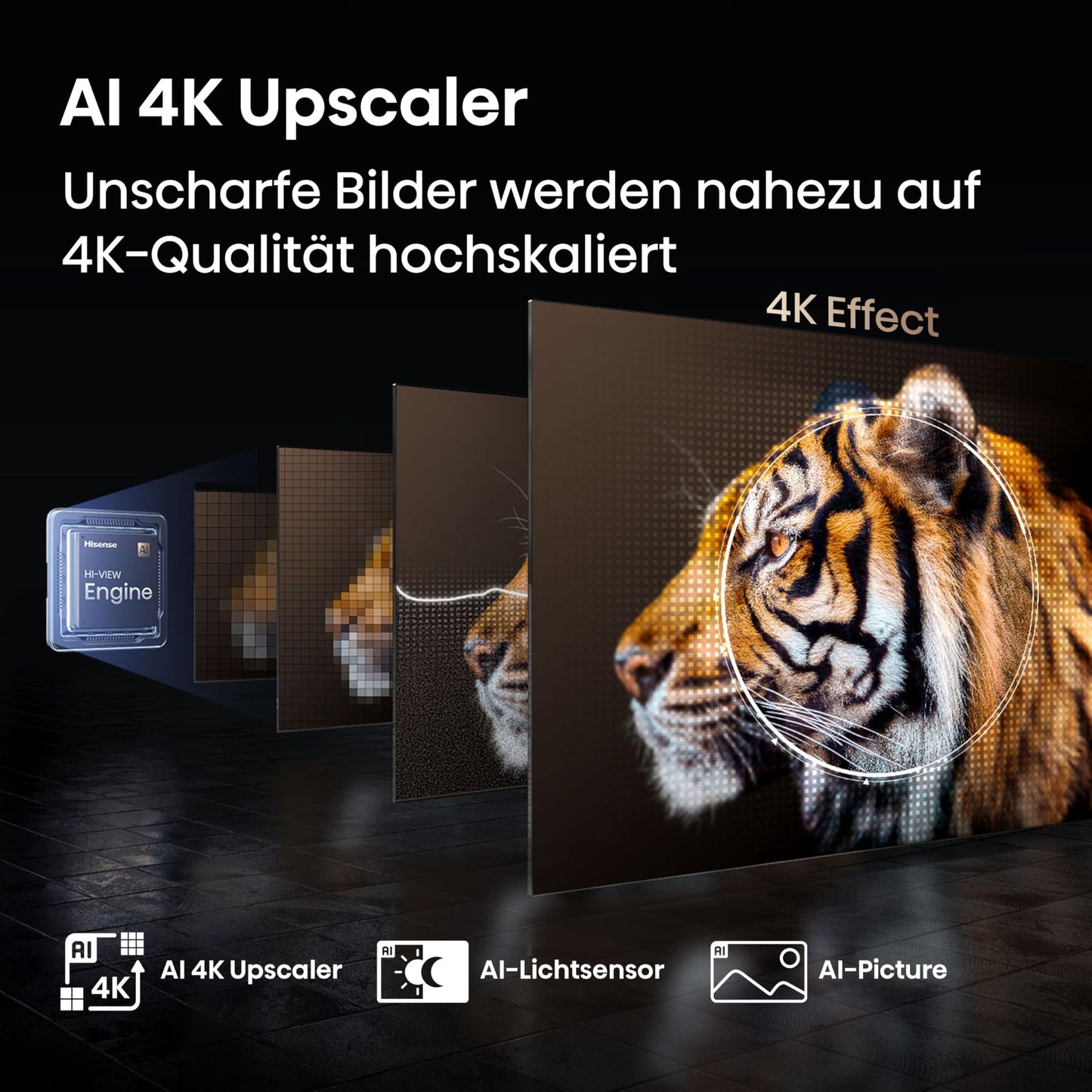 Hisense 55E7Q PRO TV 139cm (55 inch) 4K UHD QLED