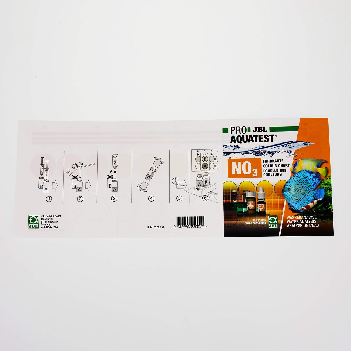 JBL water test set, for fresh/seawater aquariums and ponds - 2412500