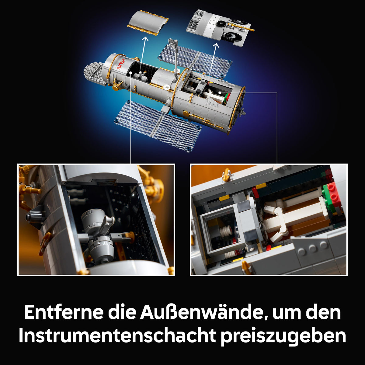 LEGO Icons Hubble Space Telescope 11382