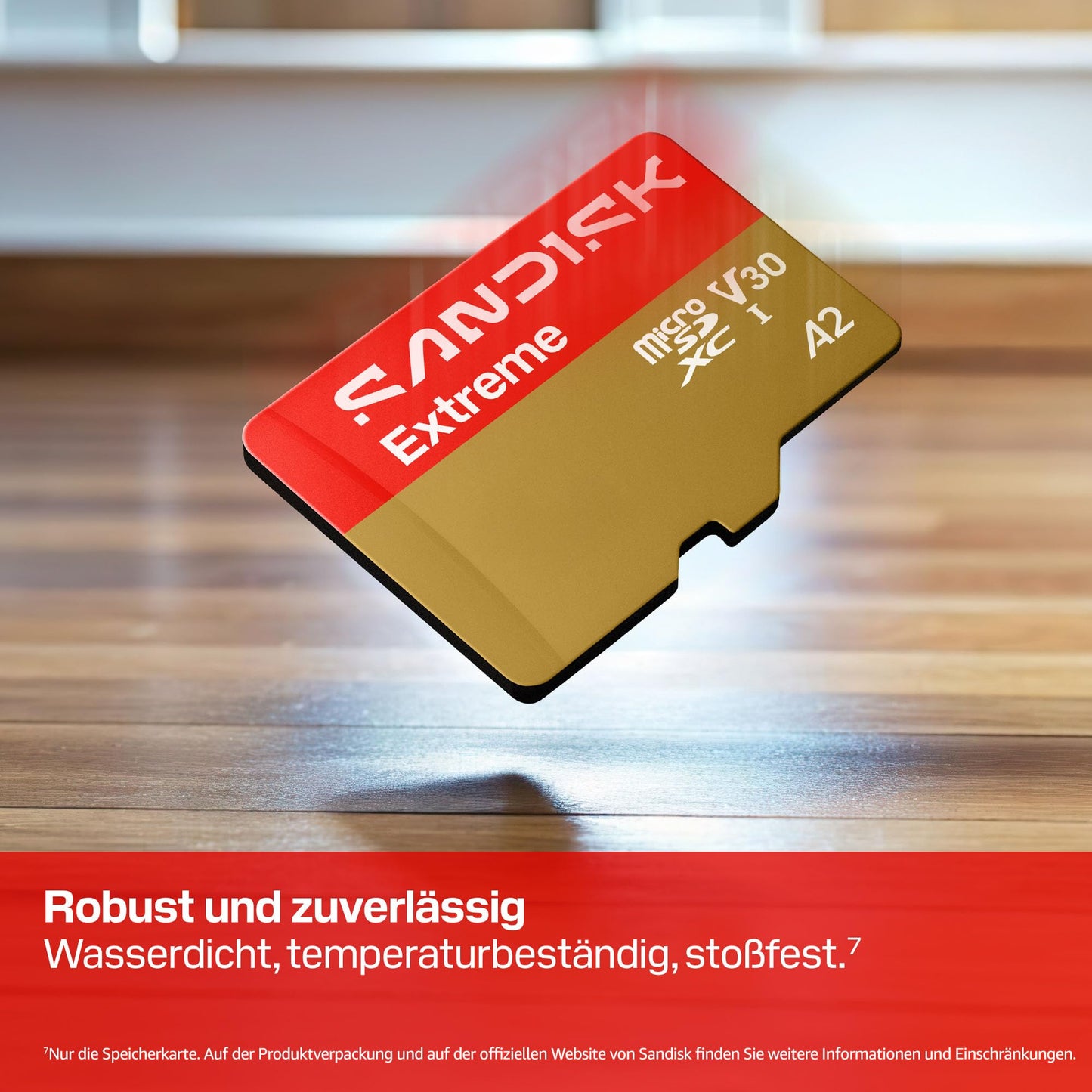 SANDISK Extreme microSDXC 256GB, UHS-I Card + SD Adapter (up to 245MB/s Read and 170MB/s Write, 5K Video, C10, V30, U3, A2) Action Cameras, Drones, Android Devices - SDSQXH9-256G-GZ6MA
