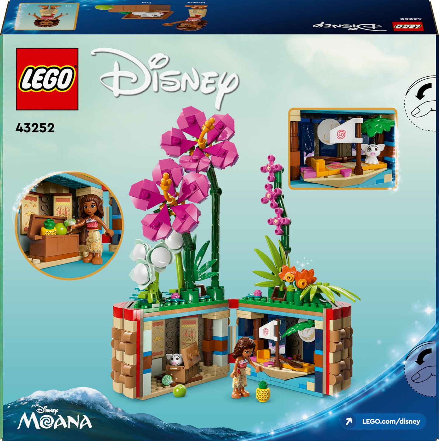 LEGO® Disney 43252 Moana's Flower Pot