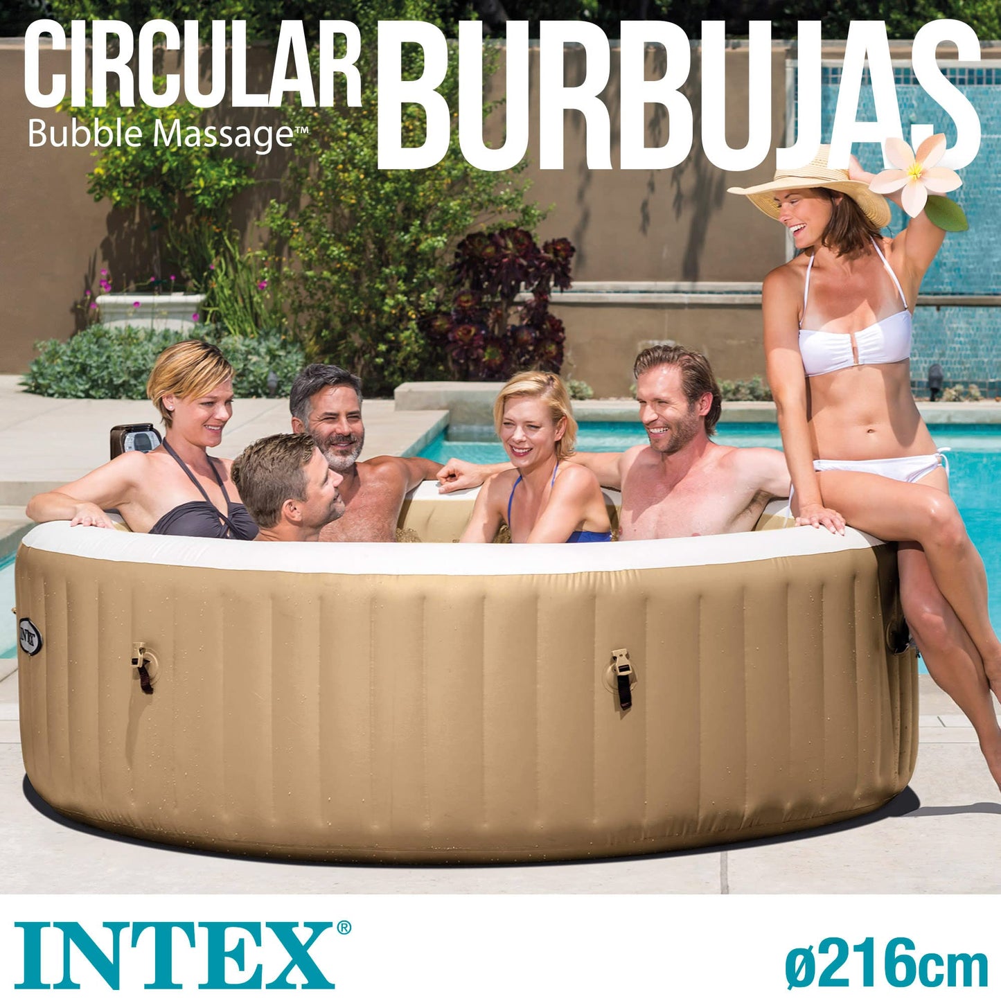 85IN X 28IN PURESPA BUBBLE MASSAGE SET - 28428EX