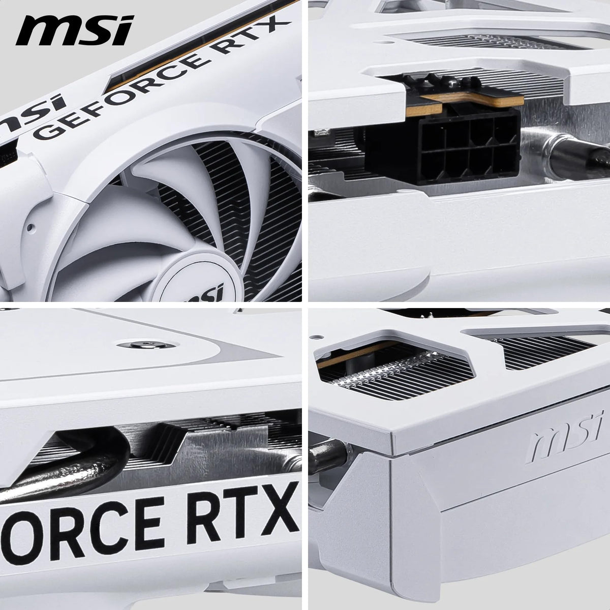 MSI GeForce RTX 5060 8G Ventus 2X OC White - 8GB GDDR7 (28Gbps/128-bit), PCIe 5, Boost: 2527 Hz, HDMI 2.1b, DisplayPort 2.1b - V537-003R