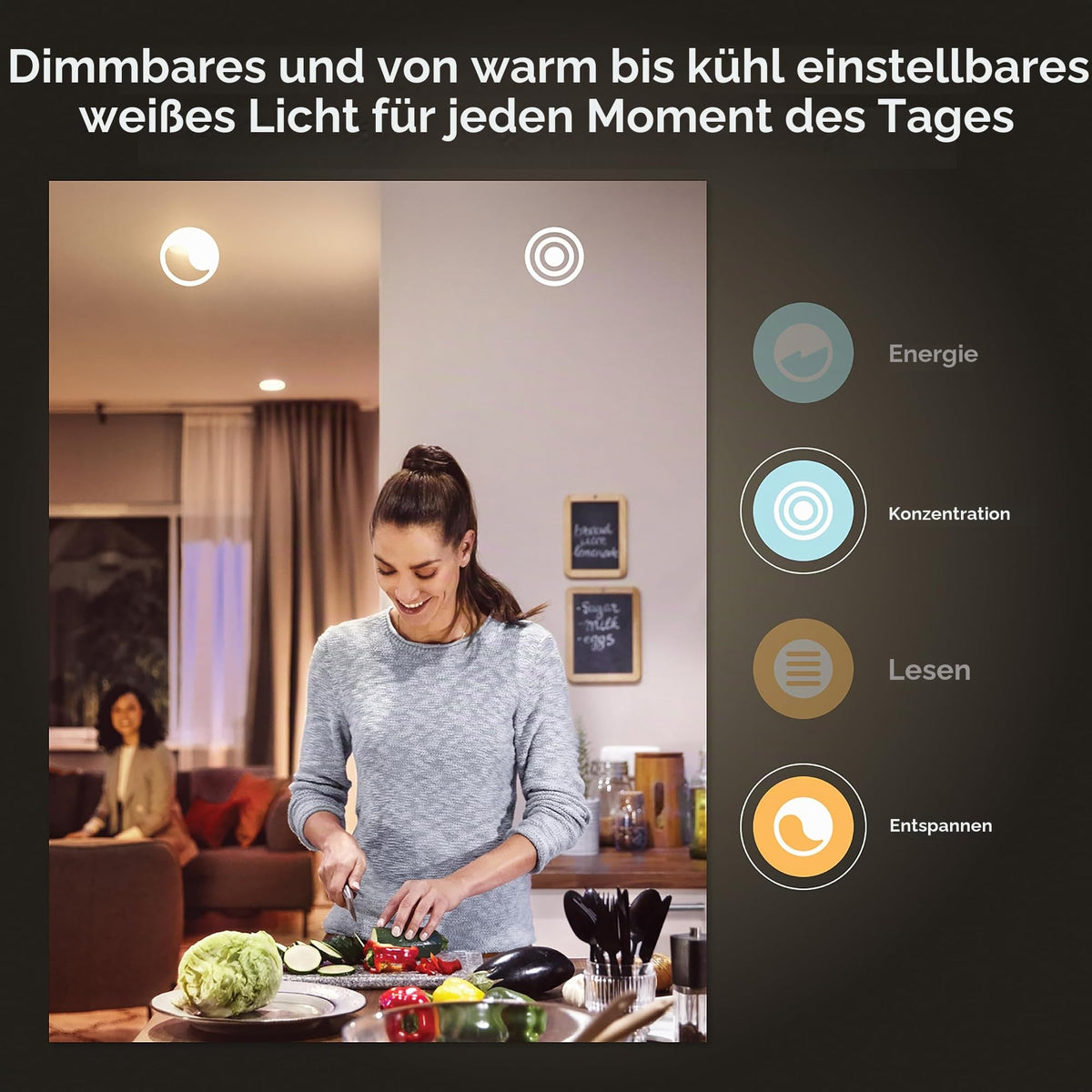 Philips Hue Centris 4 Spot Light, Iluminat interior, Negru - 8720169318557