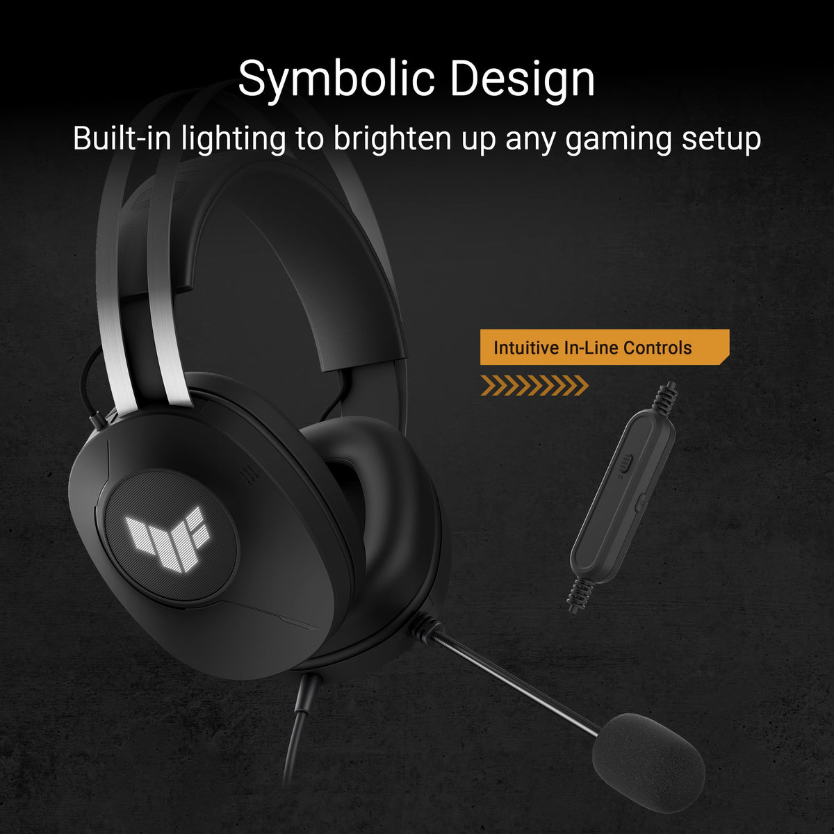 ASUS TUF Gaming H1 Gen II wired Gaming Headset - 90YH044B-BHUA00