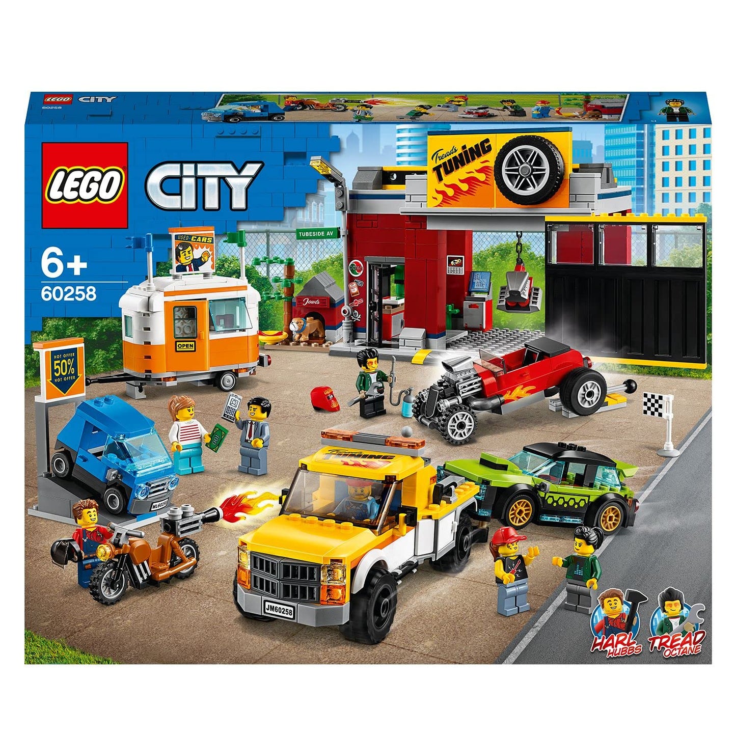 LEGO 60258 City Nitro Wheels Tuning Workshop