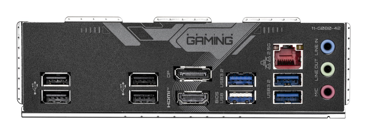 GIGABYTE B760M Gaming X DDR4 GEN5 Placă de bază – Suportă procesoare Intel Core de generația a 14-a, 8+1+1 faze VRM, până la 3200 MHz DDR4, 2 x PCIe 4.0 M.2, LAN 2.5 GbE, USB 3.2 Gen 1