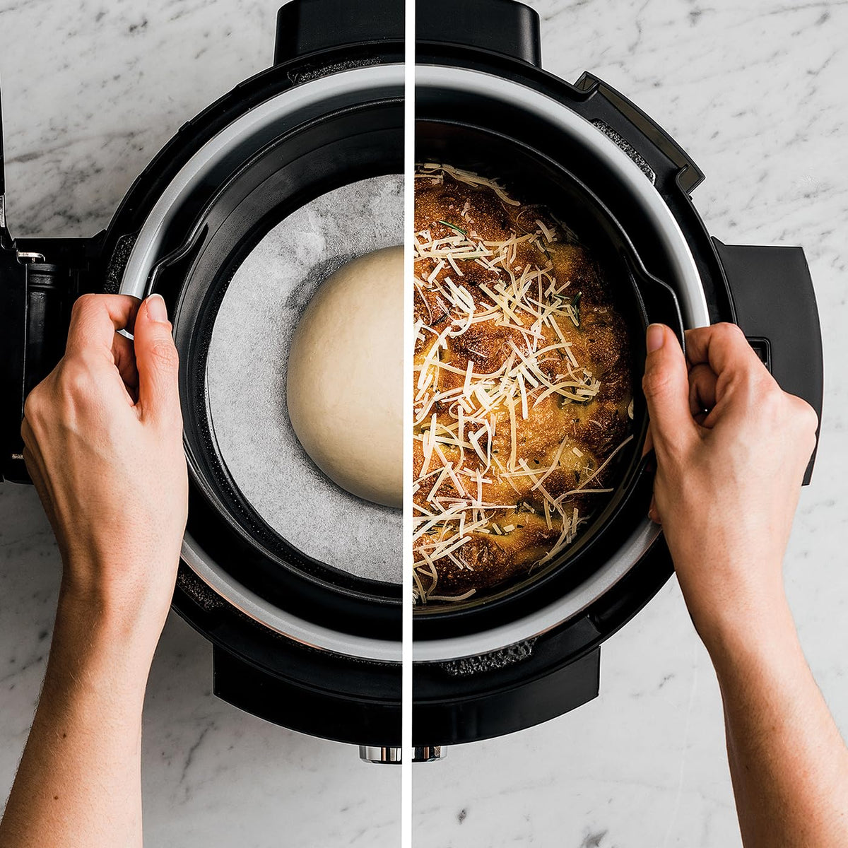 Ninja Foodi MAX Multicooker with SmartLid, 7.5L, 12-in-1 Multicooker, Pressure Cooker for Quick Cooking, Air Fryer for Hot Air Frying, Slow Cooker for Slow Cooking, Stainless Steel, OL650EU