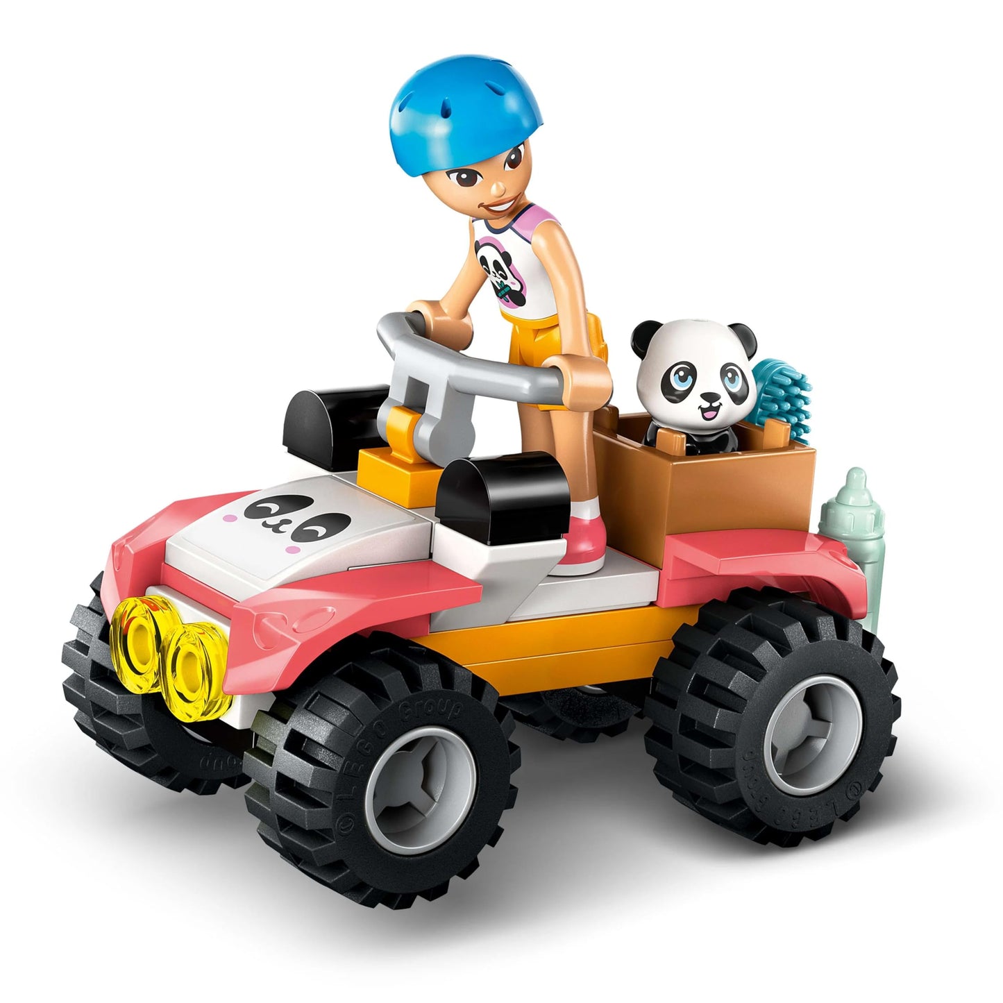 LEGO Friends Panda Care Station - Toy with Sanctuary - Animal Playset with Tree House, Quad, 2 Mini Dolls and 3 Panda Figures - Gift for Girls Ages 7 and Up - 42648