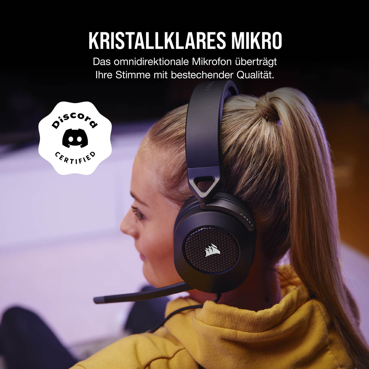 Corsair HS65 Surround Gaming-Headset - Negru - CA-9011270-EU