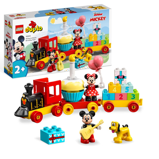 LEGO DUPLO Disney Trenul de aniversare al lui Mickey și Minnie 10941