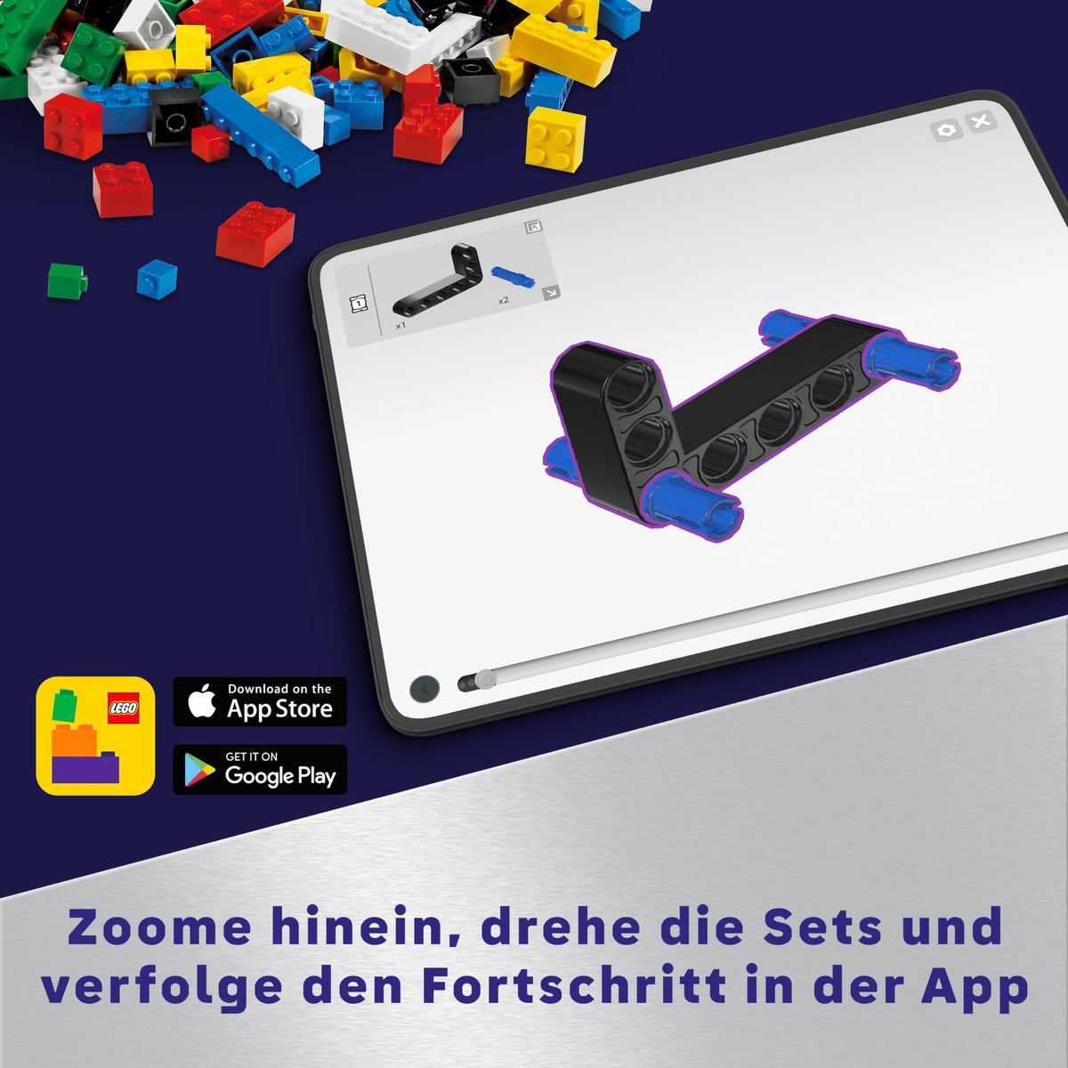 LEGO Technic Soare Pământ Lună Model Set de Joc, Cadou pentru Copii de la 10 Ani, Jucărie Spațială pentru Reprezentarea Sistemului Solar, permite băieților și fetelor să se joace creativ 42179
